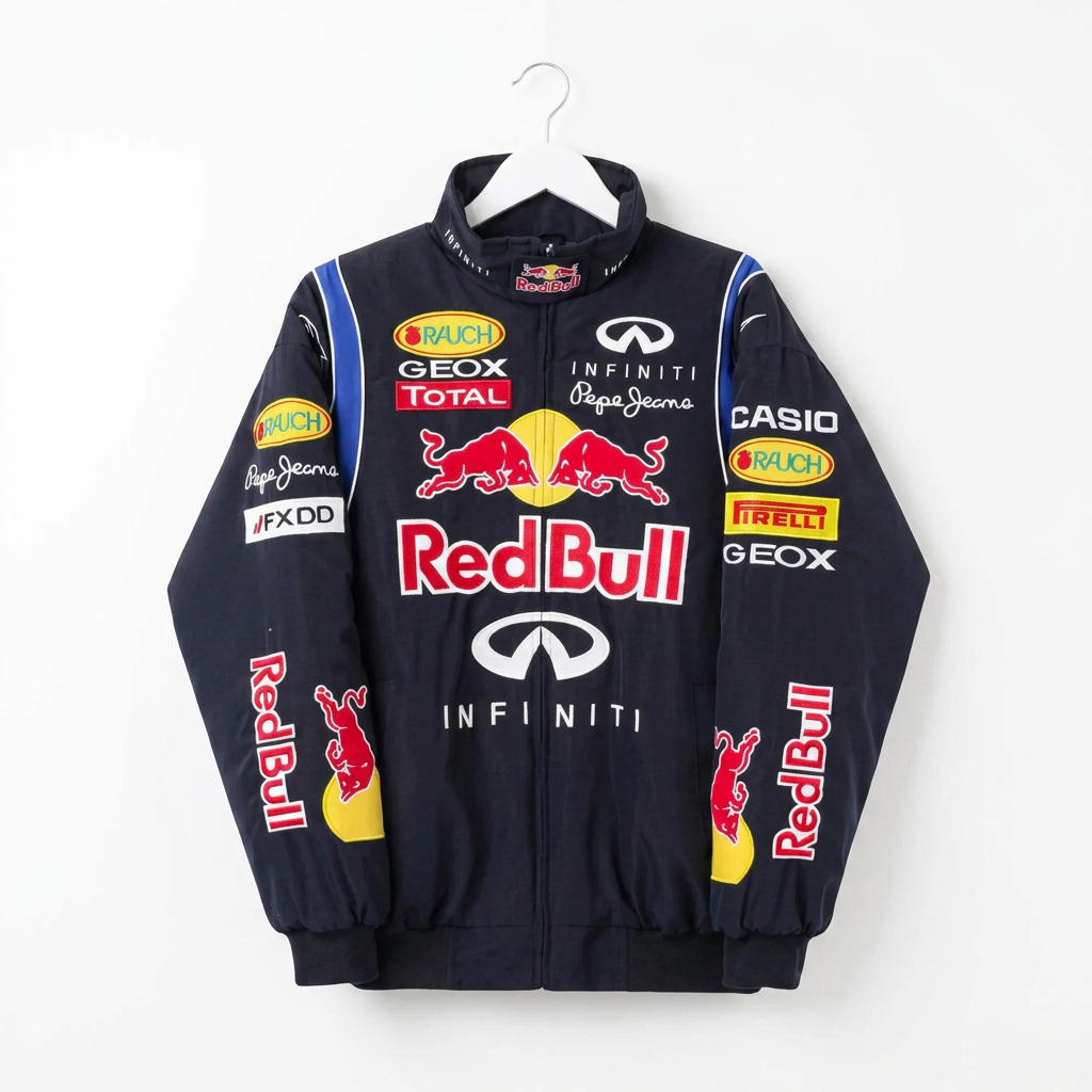 redbull レーシングジャケット Red Bull ダーク レーシングジャケット・F1ジャケット通販｜300km/h Club