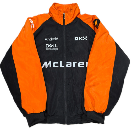 Mclaren レーシングジャケット オレンジ
