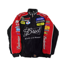 Budweiser NASCAR レーシングジャケット ブラック