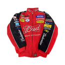 Budweiser NASCAR レーシングジャケット レッド