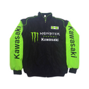 Monster KAWASAKI バイカージャケット風 レーシングジャケット