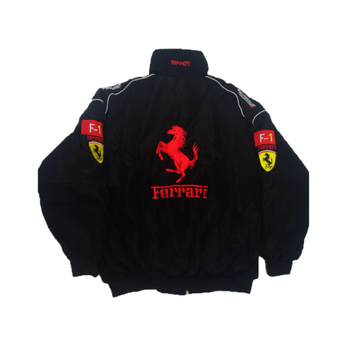 Ferrari F1 レーシングジャケット ブラック