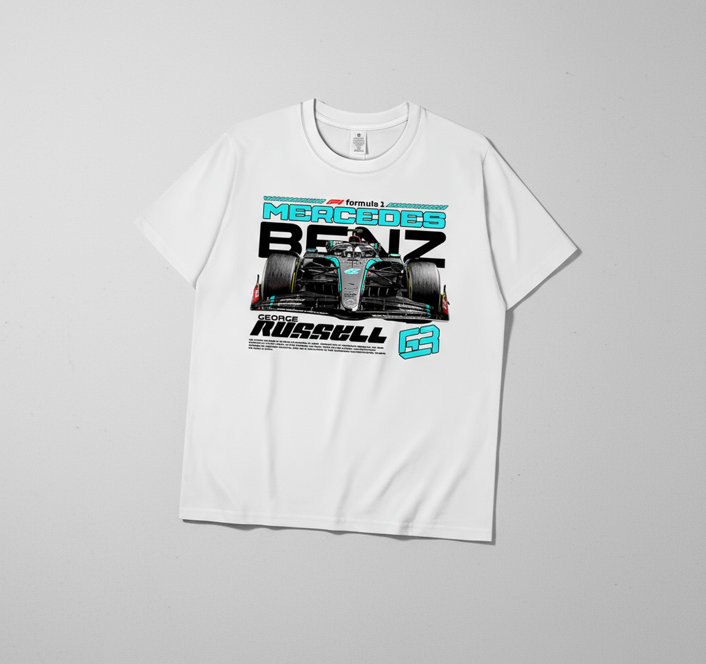 メルセデスAMG "George Russell" F1グラフィックT