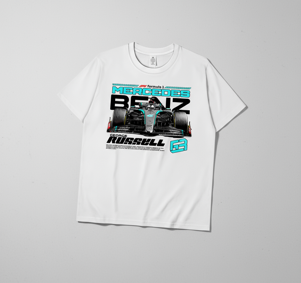 メルセデスAMG "George Russell" F1グラフィックT