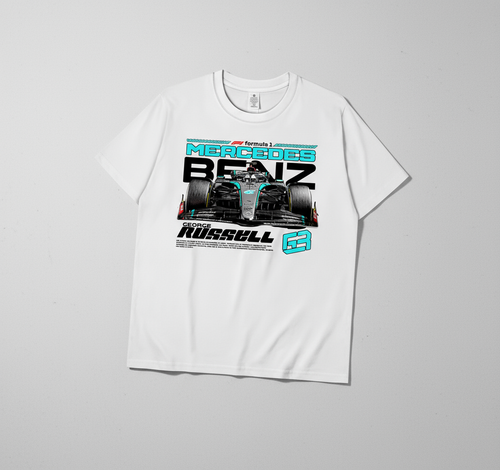 メルセデスAMG "George Russell" F1グラフィックT