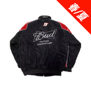 【春夏/綿なし】Budweiser NASCAR レーシングジャケット ブラック