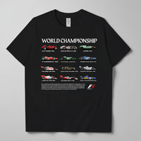 F1 "World Championship" グラフィックT