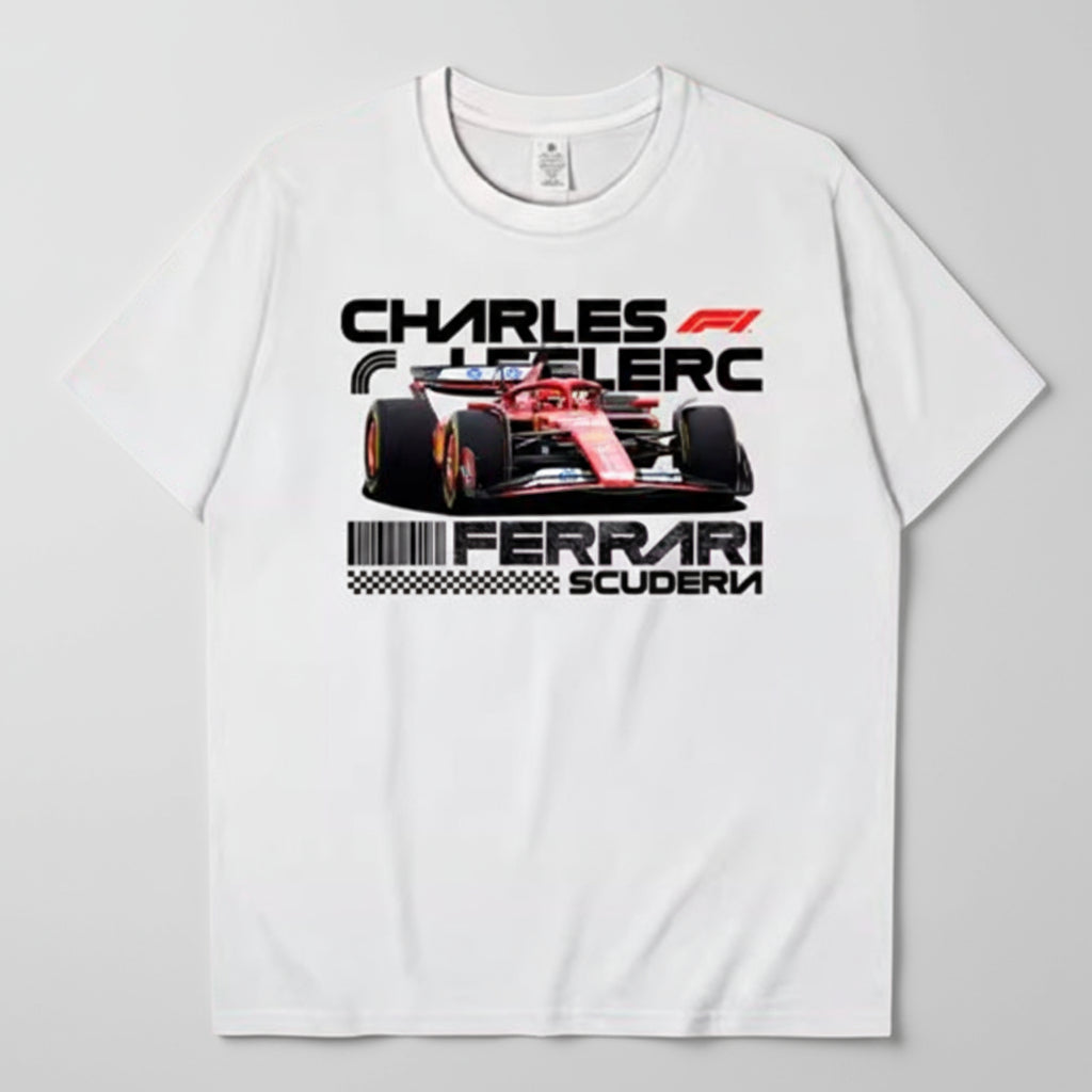 Ferrari "Charles Leclerc" グラフィックT