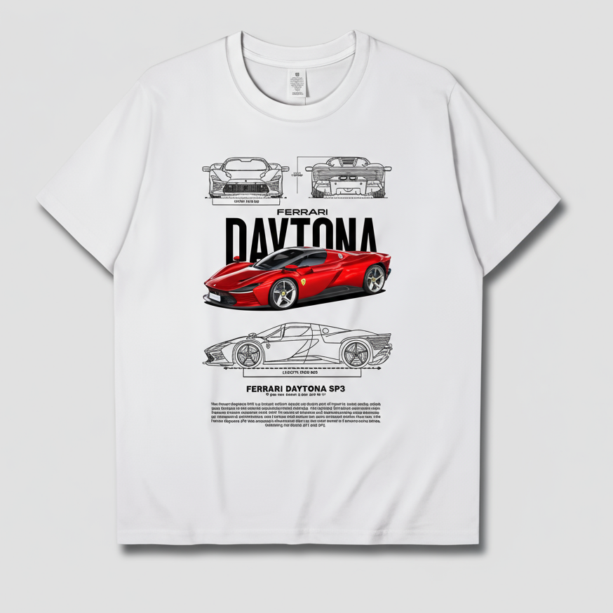 Ferrari "Daytona" グラフィックT