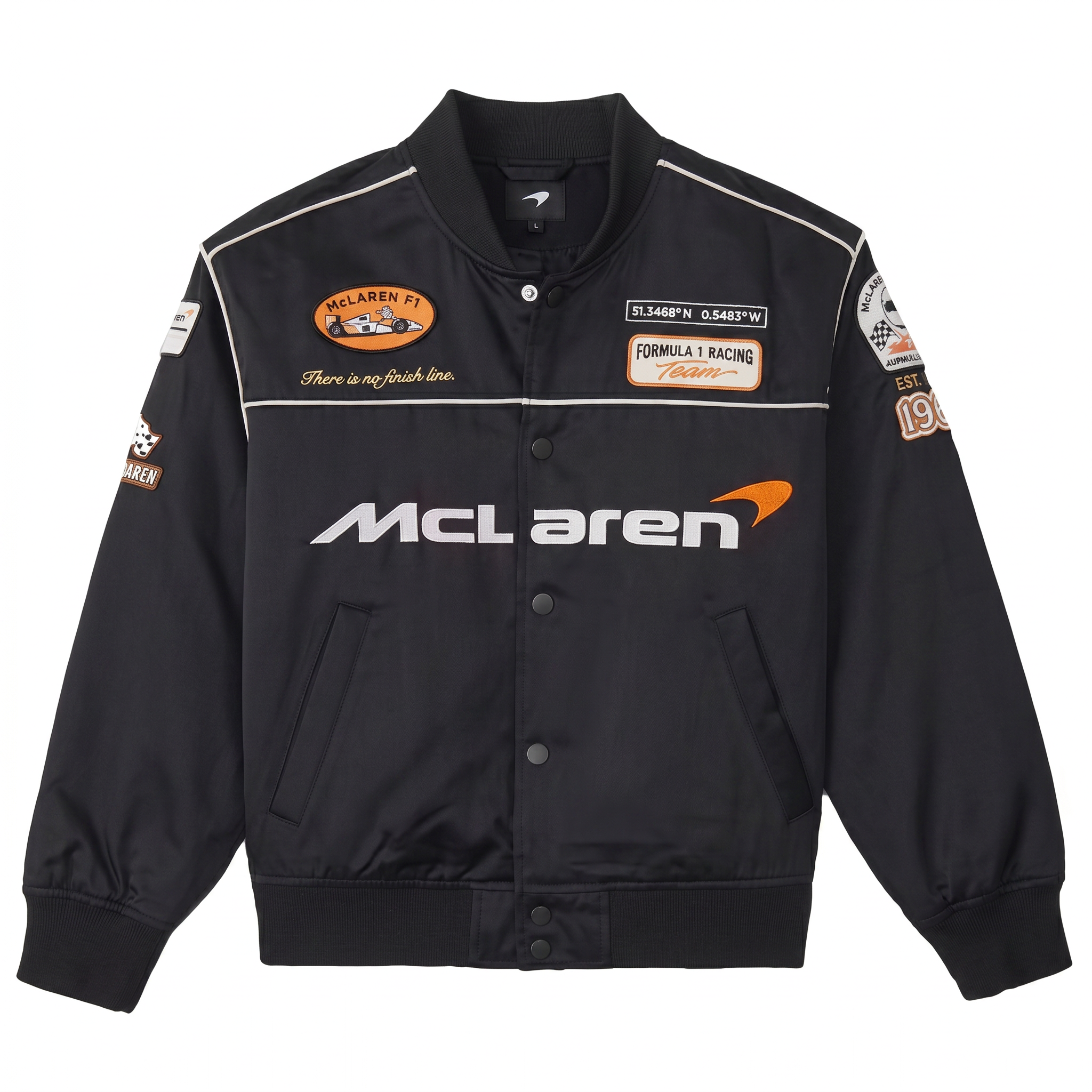 Mercedes-Benz F1 Racing Jacket, Gray