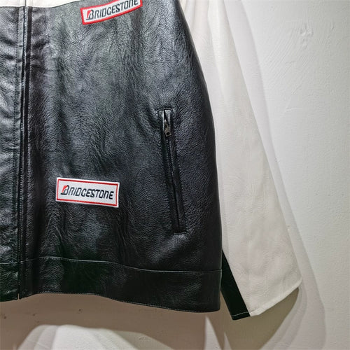 Ferrari ミハイルシューマッハ フェイクレザージャケット