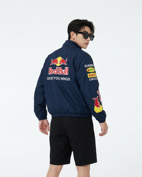 Red Bull F1 ライト レーシングジャケット ネイビー | 300km/h Club