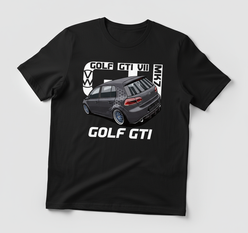 VW "GOLF GTI" グラフィックT