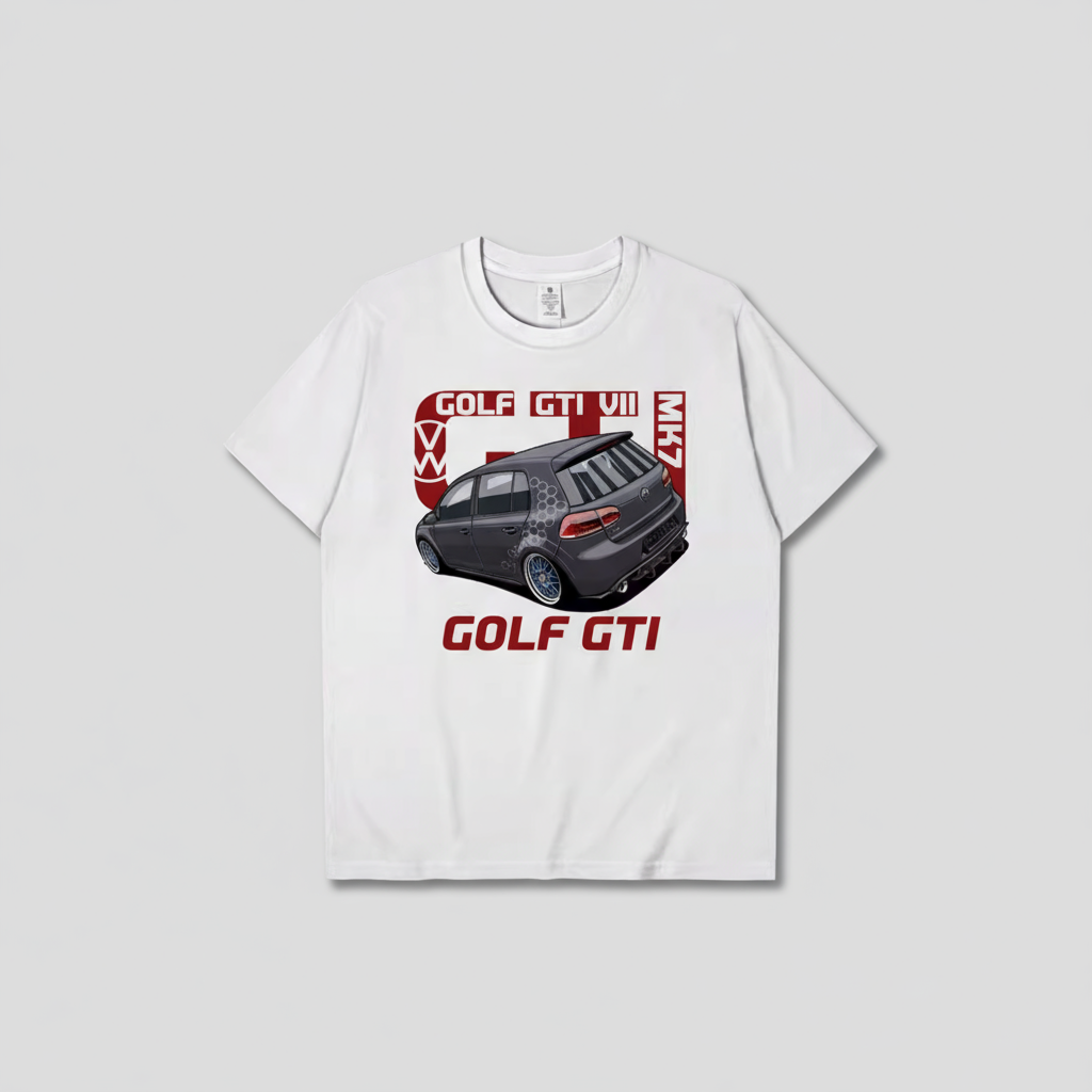 VW "GOLF GTI" グラフィックT