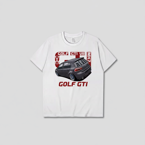 VW "GOLF GTI" グラフィックT