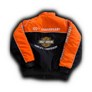 ハーレー バイカージャケット風 レーシングジャケット オレンジ