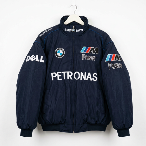 BMW Sauber レーシングジャケット / F1ジャケット ダークブルー 300km/h Club 正面