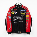 Budweiser NASCAR レーシングジャケット / F1ジャケット ブラック 300km/h Club 正面