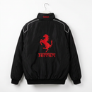 Ferrari センタースプリット レーシングジャケット / F1ジャケット ブラック 300km/h Club 背面