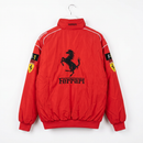 Ferrari レーシングジャケット / F1ジャケット レッド 300km/h Club 背面
