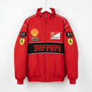 Ferrari レーシングジャケット / F1ジャケット レッド 300km/h Club 正面