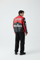 Marlboro F1 レザー レーシングジャケット ブラック | 300km/h Club