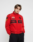 Ferrari F1 センタースプリットレーシングジャケット レッド