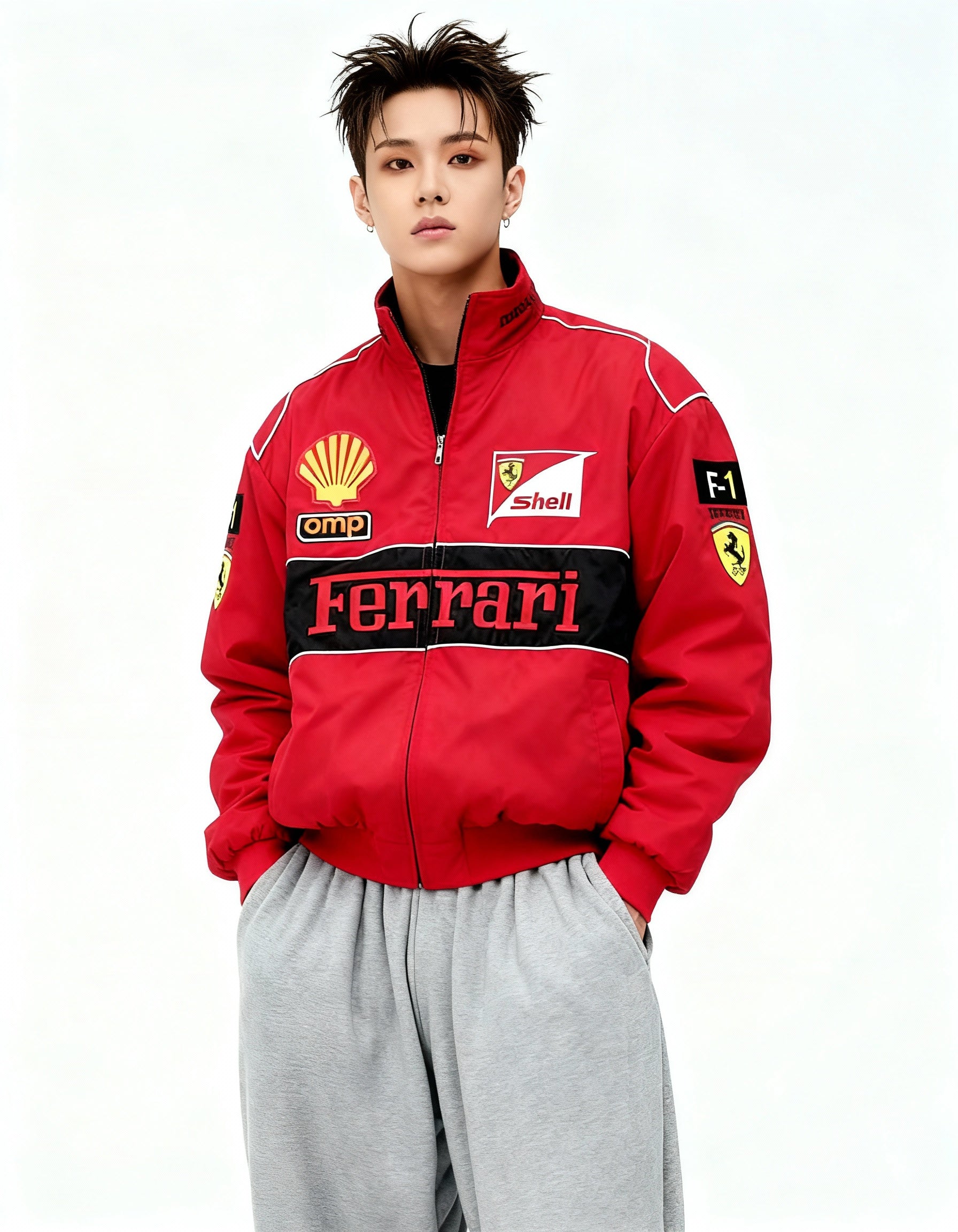 Ferrari F1 レーシングジャケット レッド