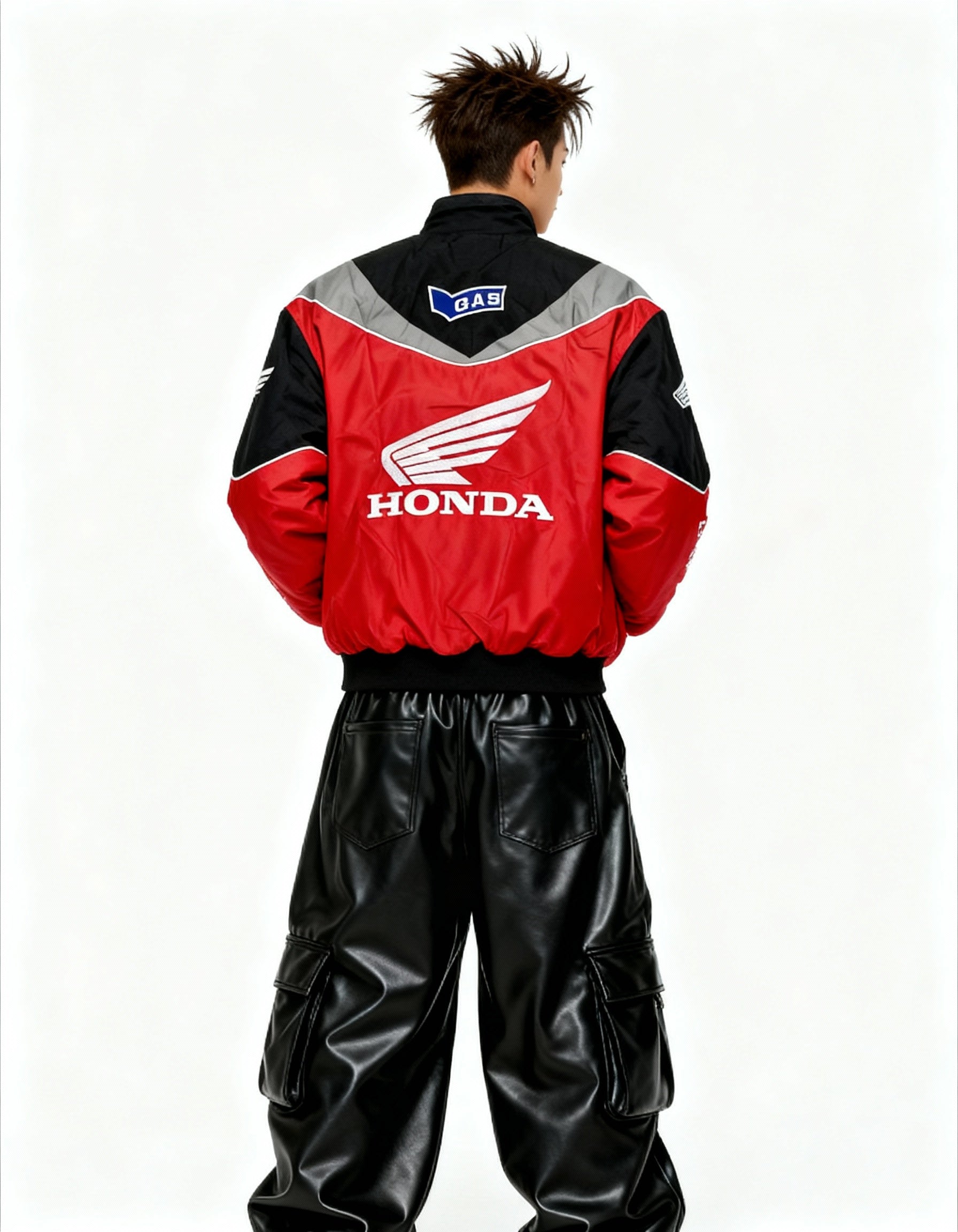 HONDA レーシングジャケット レッド