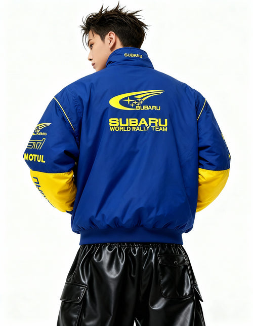 SUBARU ラリー レーシングジャケット イエロー