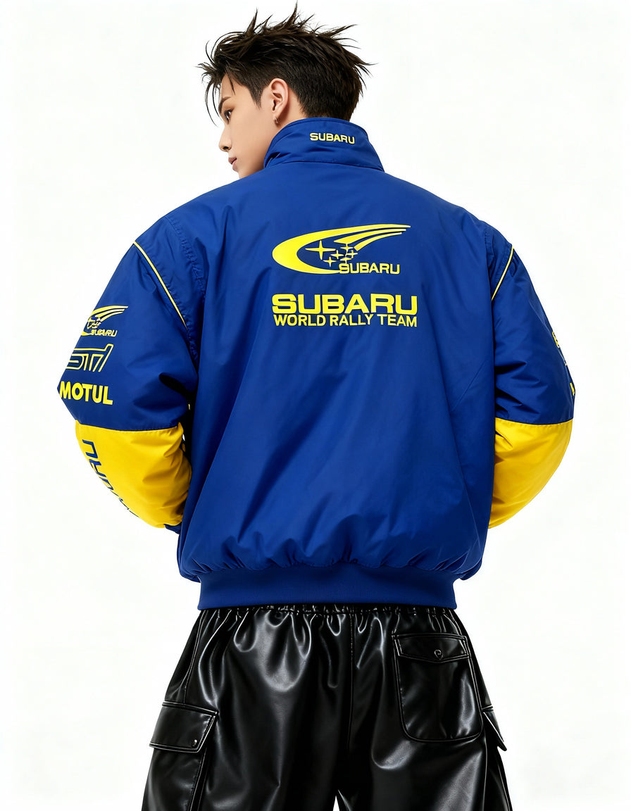 SUBARU ラリー レーシングジャケット イエロー