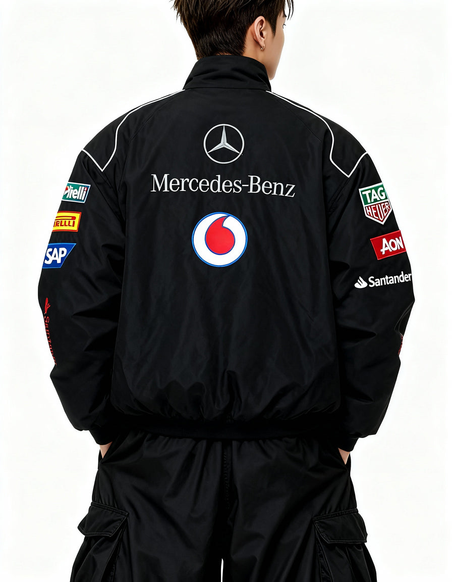メルセデスベンツ F1 レーシングジャケット ブラック