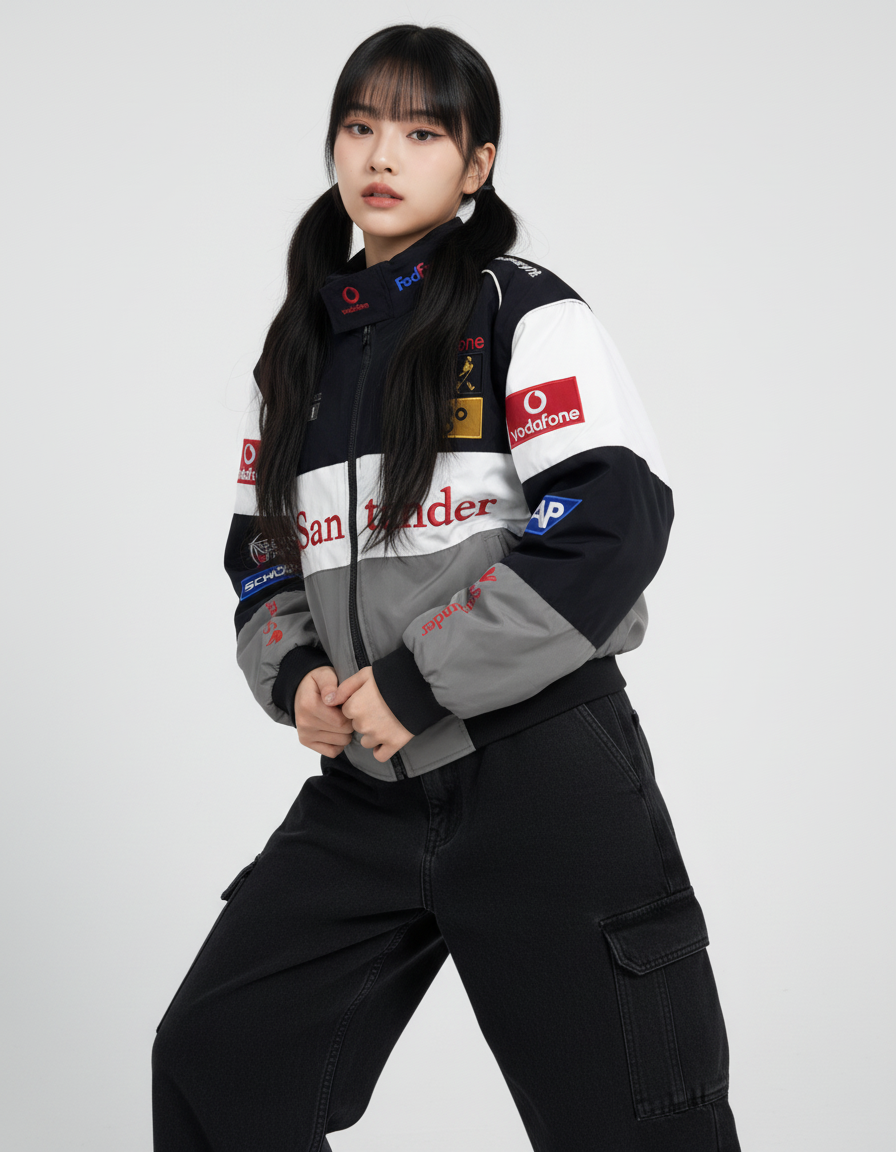 メルセデスベンツ F1 レーシングジャケット グレー