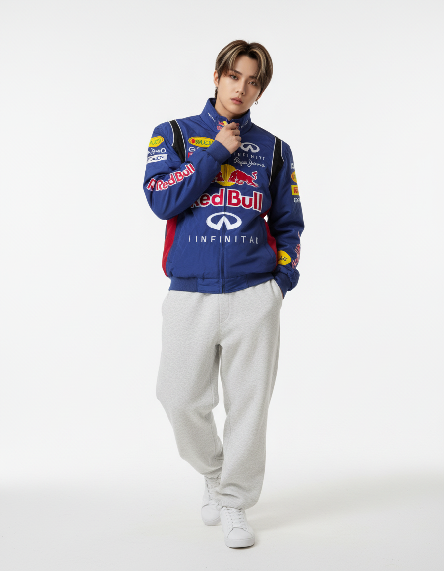 RedBull F1 レーシングジャケット ブルー