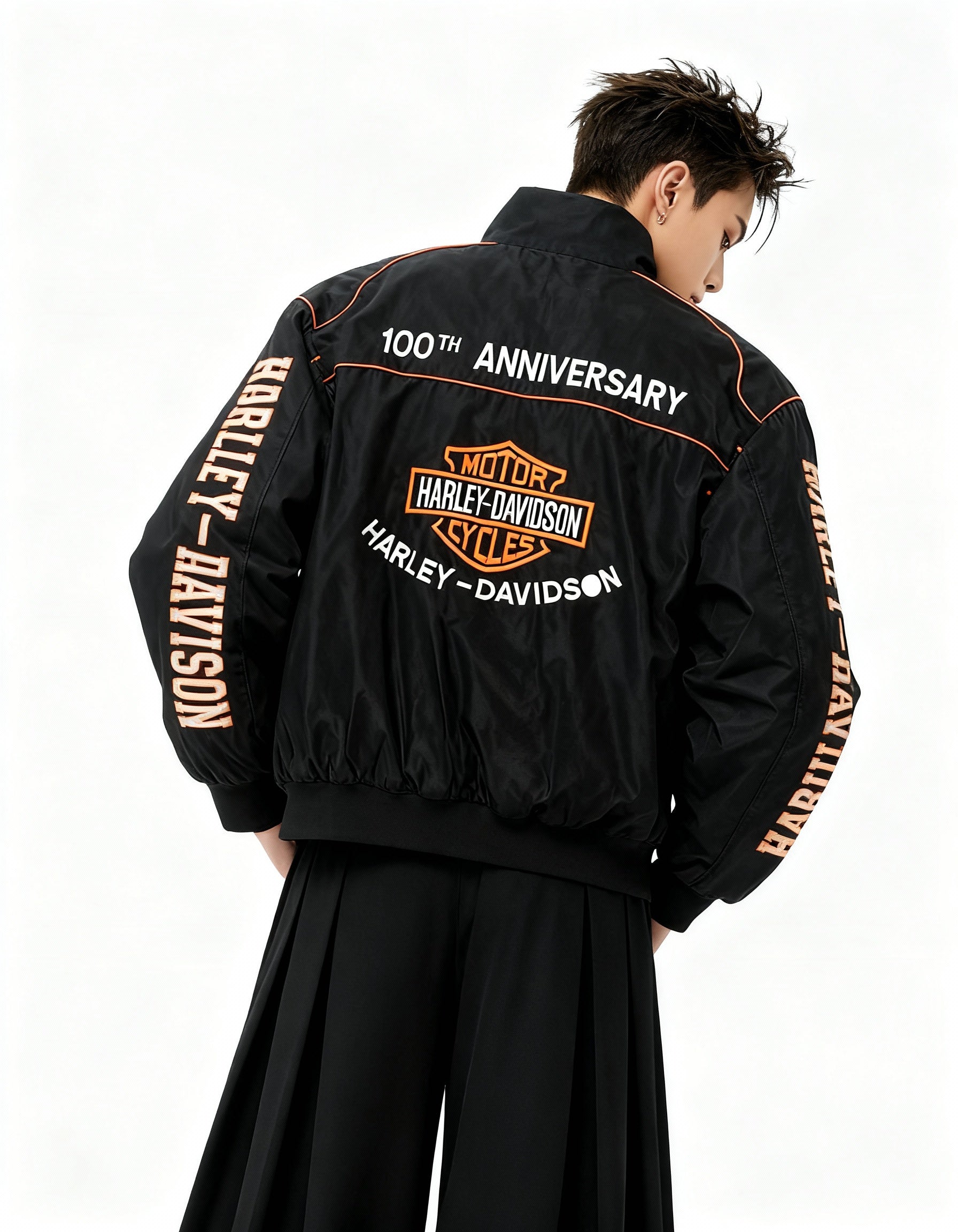 ハーレー バイカージャケット風 レーシングジャケット