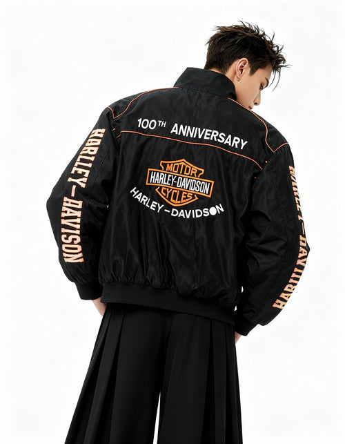 ハーレー バイカージャケット風 レーシングジャケット