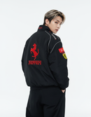 Ferrari F1 レーシングジャケット ブラック