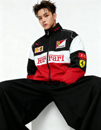 Ferrari F1 レーシングジャケット ホワイト
