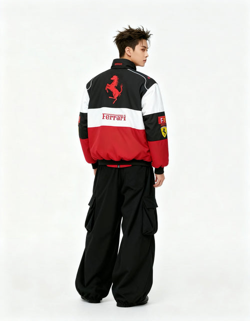 Ferrari F1 レーシングジャケット ホワイト