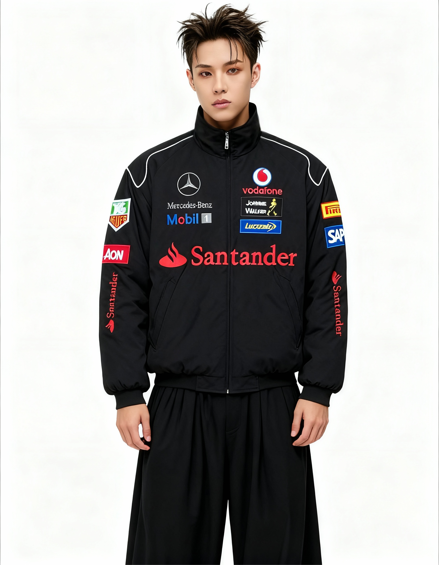 メルセデスベンツ F1 レーシングジャケット ブラック