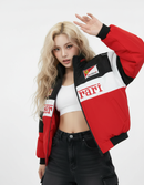 【春夏/綿なし】Ferrari F1 レーシングジャケット ホワイト