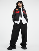 Ferrari F1 センタースプリットレーシングジャケット ブラック