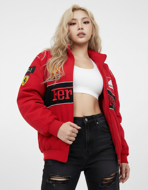 Ferrari F1 レーシングジャケット レッド