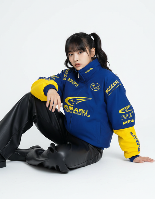 SUBARU ラリー レーシングジャケット イエロー