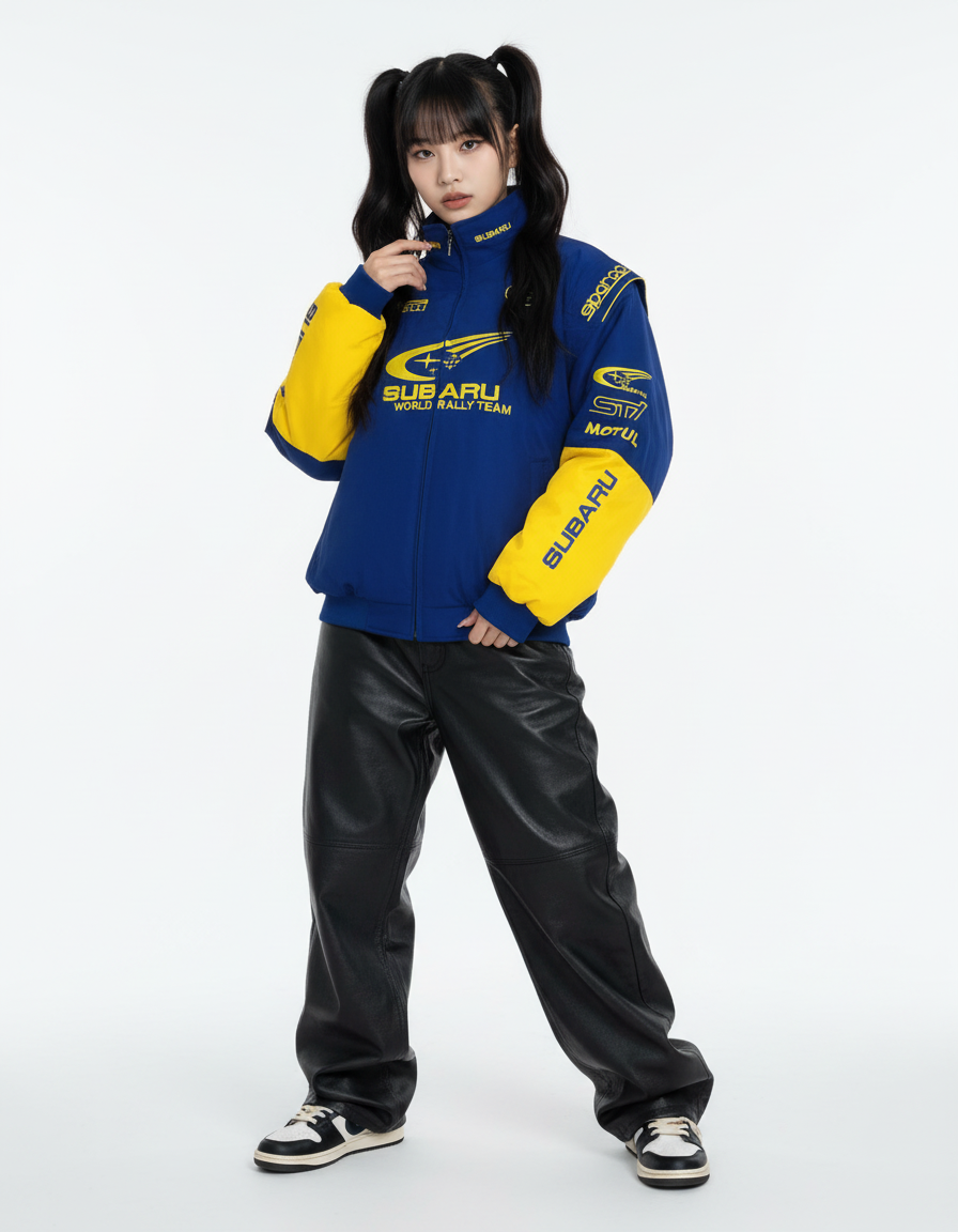 SUBARU ラリー レーシングジャケット イエロー