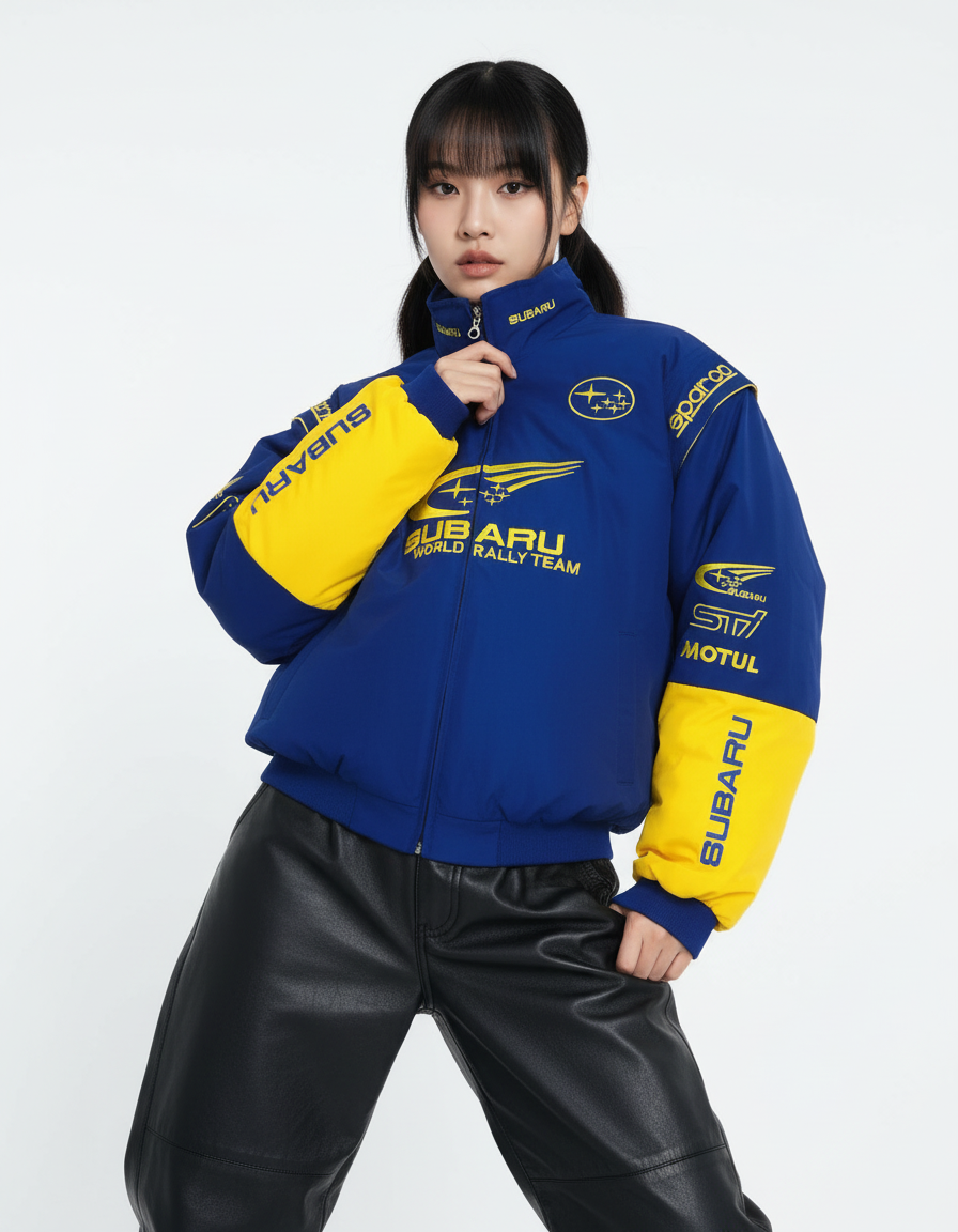 SUBARU ラリー レーシングジャケット イエロー