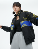 SUBARU ラリー レーシングジャケット ブラック