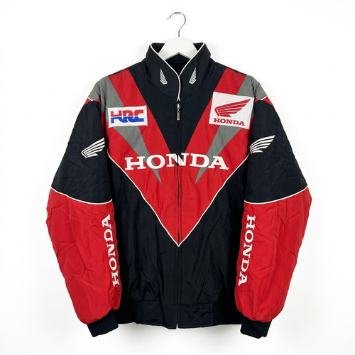 HONDA レーシングジャケット / F1ジャケット レッド 300km/h Club 正面