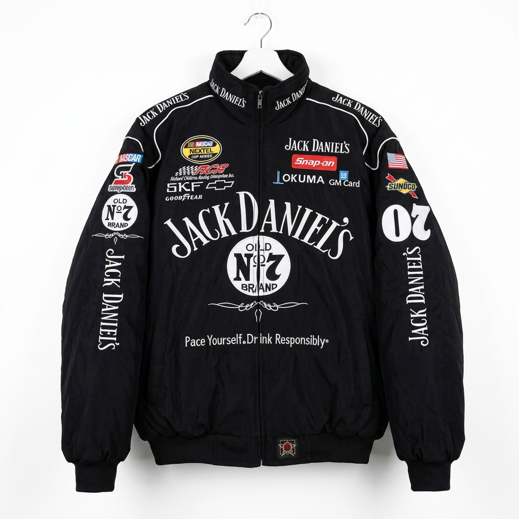 Jack Daniels シボレー NASCAR レーシングジャケット / F1ジャケット 300km/h Club