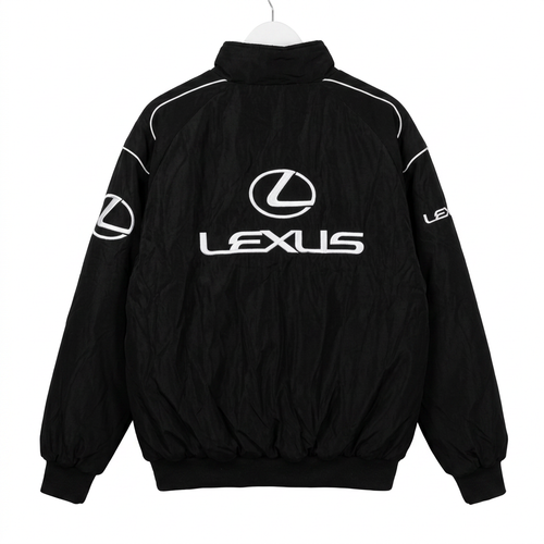 LEXUS レーシングジャケット / F1ジャケット ブラック 300km/h Club 背面